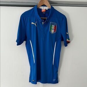 Puma Blue Soccer Jersey